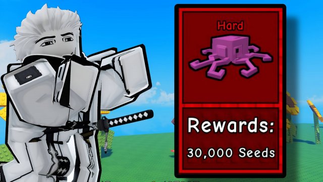 ПРОШЛИ ВЫЖИВАНИЕ НА СЛОЖНОСТИ *HARD* и ПОЛУЧИЛИ 30,000 СЕМЯН В GARDEN TOWER DEFENSE ROBLOX!