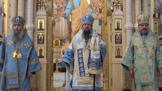 Слово митрополита Павла перед мощами Патриарха Тихона