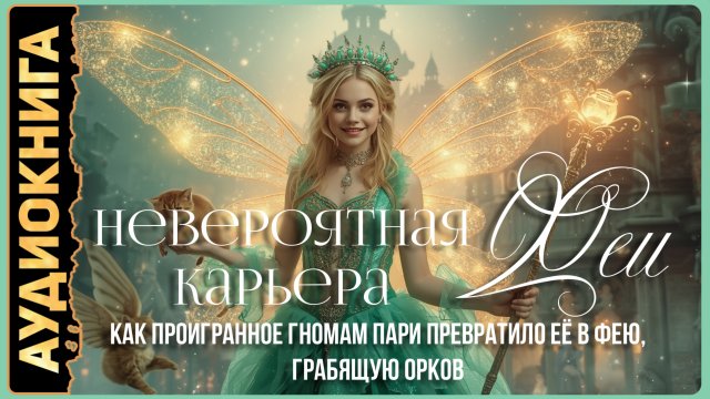 Аудио книга. Невероятная карьера феи.