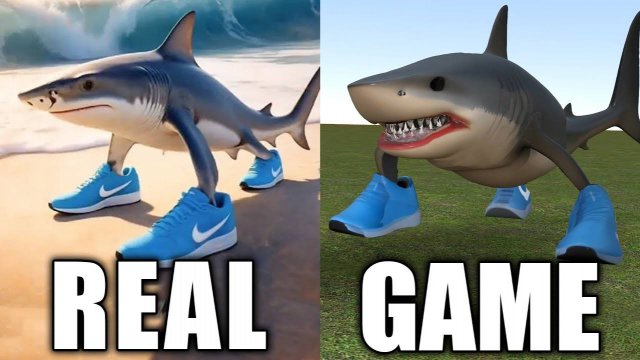 РЕАЛЬНОСТЬ vs ИГРА: Итальянские брейнрот-мемы! Тунг-Тунг, Балерина Кококолина и Тралялеро! 😱🎮