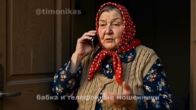 Бабка и телефонные мошенники