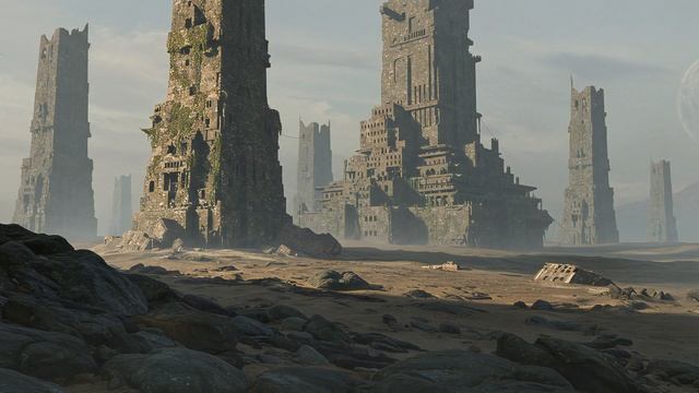 SACRED SILENCE | Dark Dystopian Ambient | Alien World Soundscape | Dystopian Ambience, Background