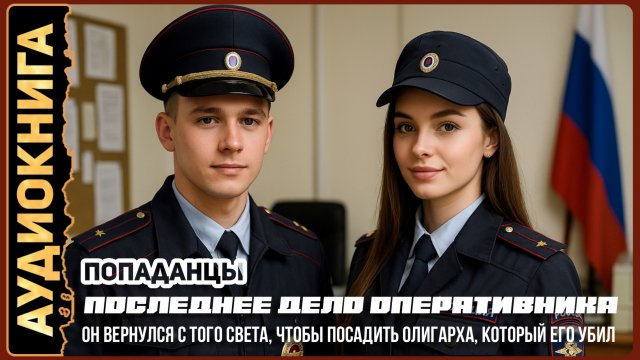 Аудио книга. Последнее дело оперативника.