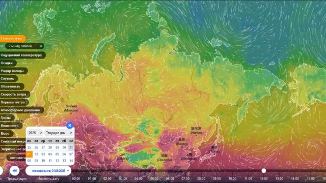 Погода в День Знаний на 1 сентября по территории России