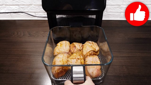 Боже, как вкусно Всегда буду так готовить! Очень Вкусные куриные бедрышки в аэрогриле! Просто на ужи