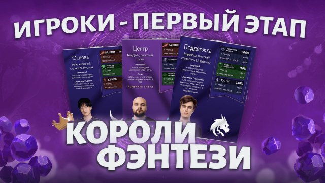 ПРОГНОЗЫ ФЭНТЕЗИ The International 2025 (Игроки - Первый Этап)