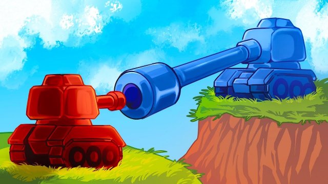 ВСЕ РЕШИЛ ОГРОМНЫЙ СТВОЛ!!! FORTS + ТАНКИ = SHELL SGOCK