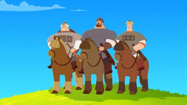Три Богатыря Ни дня без подвига 2 новый мультфильм 2025 года, сюжет и кадры.
