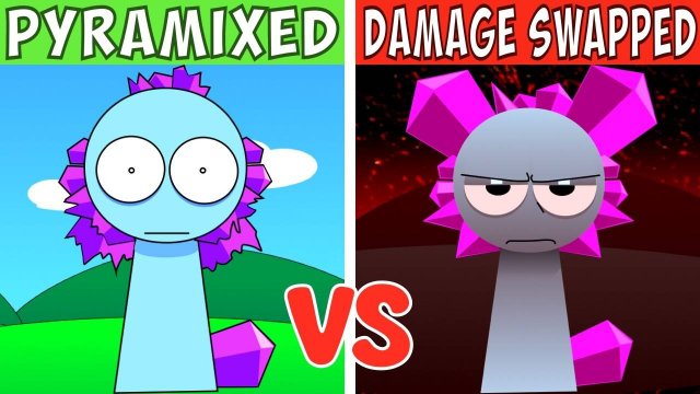 🏛️ PYRAMIXED VS DAMAGE! 💥 SWAPPED — КТО КРУЧЕ?