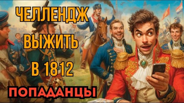 ПОПАДАНЦЫ АУДИОКНИГА: ЧЕЛЛЕНДЖ ВИЖИТЬ В 1812