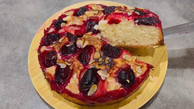 Сливовый пирог в духовке / Сливовый пирог из Нью Йорк Таймс - вкусный и простой рецепт пирога