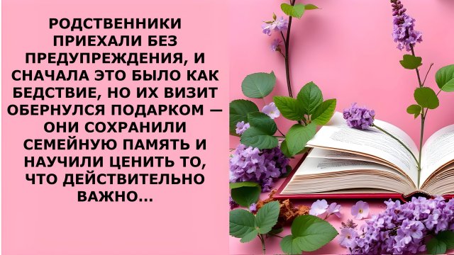 Истории из жизни РОДСТВЕННИКИ ПРИЕХАЛИ БЕЗ ПРЕДУПРЕЖДЕНИЯ Аудио рассказы, Жизненные истории слушать