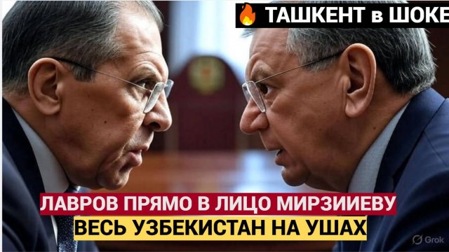 КИПИШ ТАШКЕНТЕ! ЛАВРОВ ПРЯМО В ЛИЦО МИРЗИЕЕВУ.. ПРЕДАТЕЛЬСТВО НЕ ПРОЩАЮТ! УЗБЕКИСТАН В ШОКЕ