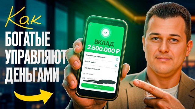 Управляй деньгами как ТОП 1% самых богатых людей на планете!