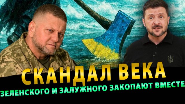 Скандал века: Зеленского и Залужного теперь закопают вместе