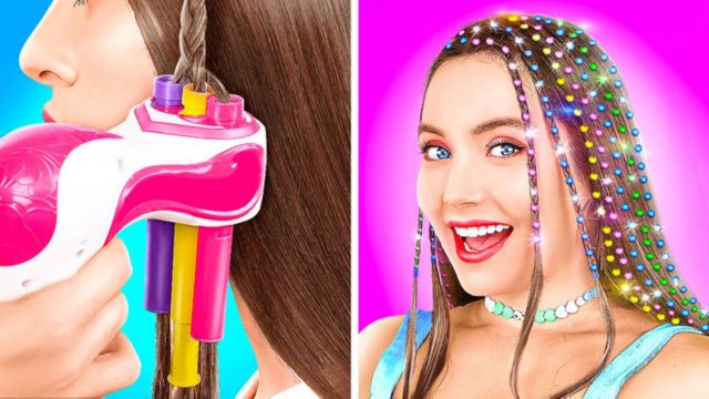 Лучшие бьюти-лайфхаки 💄 Из ботанички в королеву красоты 👑 Идеи причесок от 123 GO! ✨