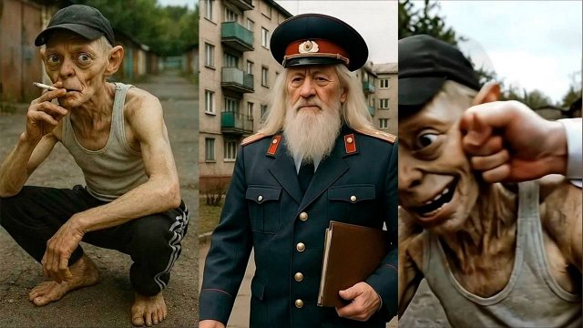 Гэндальф и Горлум в России