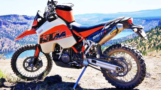 KTM 950 Super Enduro R - Австрийский Мега-Трактор с  V-twin !
