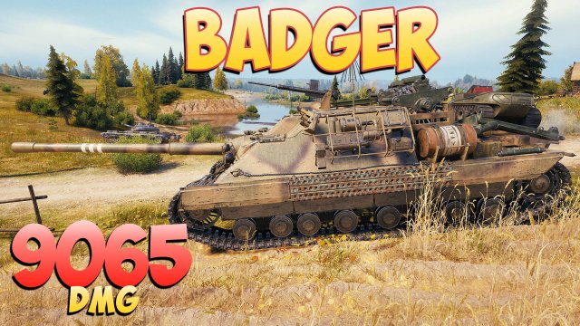 Badger • Легкие 9к! - 5 Фрагов 9K Урона • Мир Танков