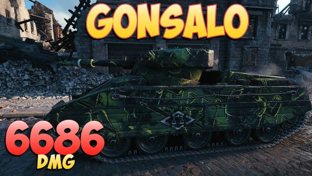 Gonsalo • Материальный страх! - 6 Фрагов 6.6K Урона • Мир Танков