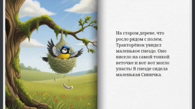 Сказка: Приключения Тракторёнка