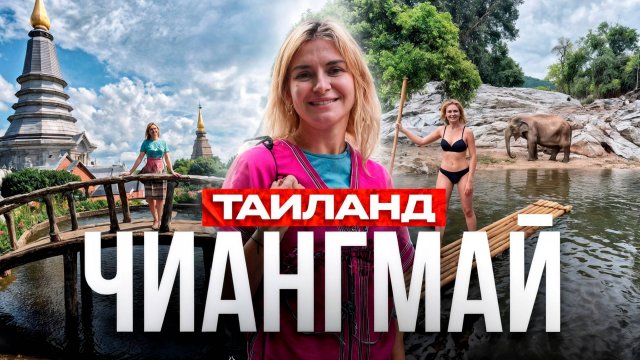 Слон напал на русского туриста в Таиланде! Лучшие места в Чиангмае. Слоновий питомник и Дойинтанон