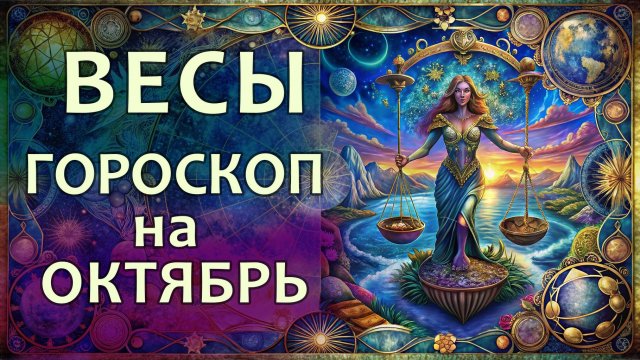 Гороскоп для Весов на октябрь 2025 года