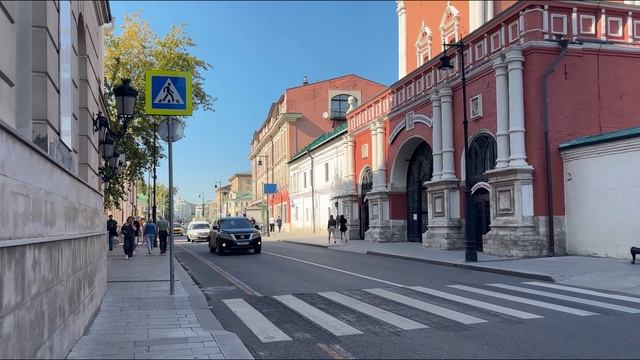 Москва летом 2025 🌆 Пешеходная прогулка по красивым улицам в солнечный день