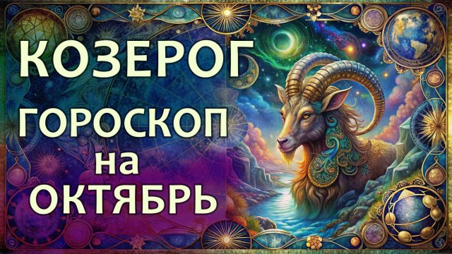 Гороскоп для Козерога на октябрь 2025 года