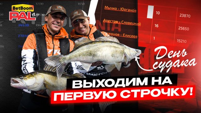 ВЫХОДИМ НА ПЕРВУЮ СТРОЧКУ. Судак - наша рыба. Pal 2025, 2 тур