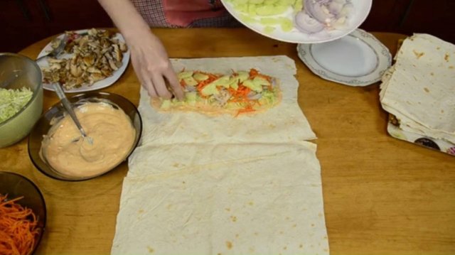 Рецепт шаурмы, как приготовить шаурму дома