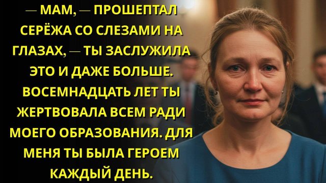 Ирина работала УБОРЩИЦЕЙ ради МЕЧТЫ сына - трогательный рассказ