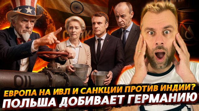 ЕС И САНКЦИИ ПРОТИВ ИНДИИ | ПОЛЬША ДОБИВАЕТ ГЕРМАНИЮ