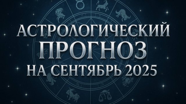 АСТРОЛОГИЧЕСКИЙ ПРОГНОЗ НА СЕНТЯБРЬ 2025