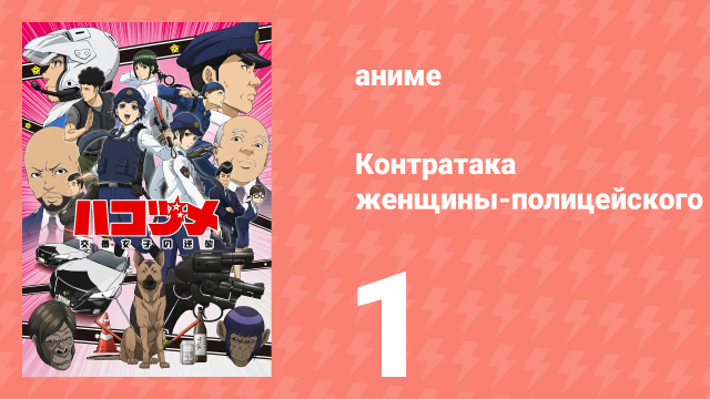 Контратака женщины-полицейского 1 серия (аниме-сериал, 2022)