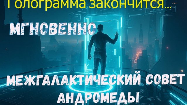 Голограмма закончится... мгновенно ~ Межгалактический совет Андромеды ~ Челли Уайлдер