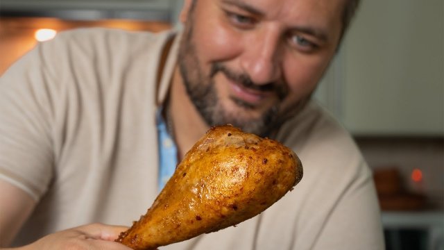 У вас получатся сочные индюшачьи голени.