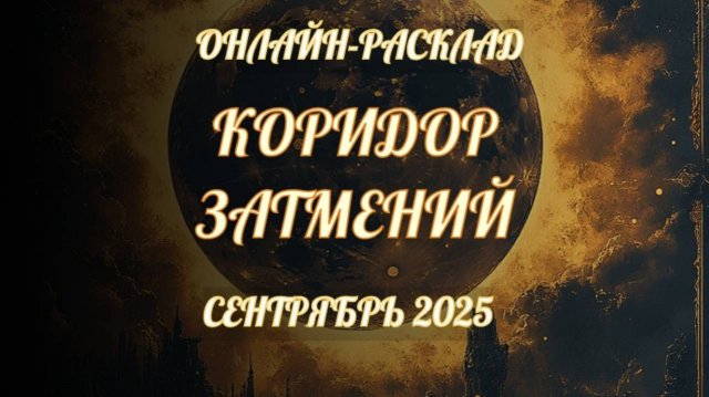 КОРИДОР ЗАТМЕНИЙ СЕНТЯБРЬ 2025: КАК ПРОЙДЁТ ДЛЯ ВАС?