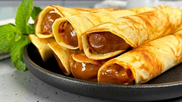 Проще не бывает! Быстро К ЧАЮ на сковороде! БЕЗ вафельницы и духовки! Вафли или вафельные трубочки