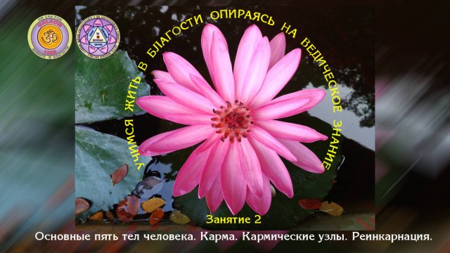 Учимся жить в Благости. Занятие 2. Основные пять тел человека. Карма. Кармические узлы. Реинкарнация