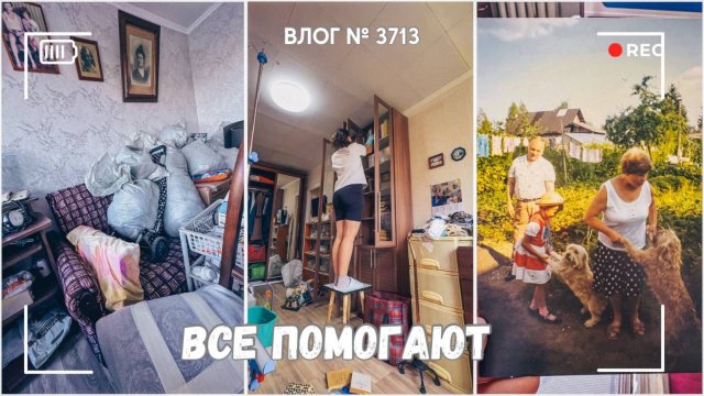 Семья пришла на помощь! - ВЛОГ №3712 - 02.09.25