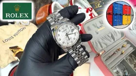 Нашли Rolex в мусорной кладовке. Очень повезло!