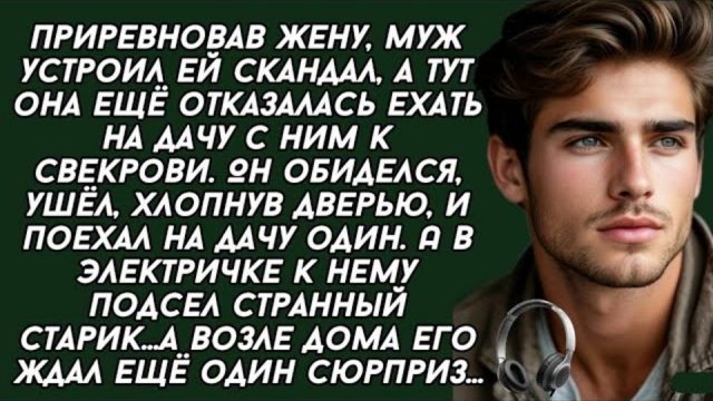 Приревновав жену, муж устроил ей скандал, а тут она ещё отказалась ехать. Жизненный рассказ