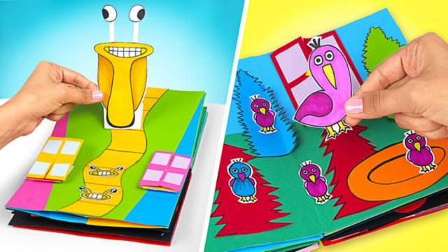 Мастерим и играем 📖 Необычная книга-игра своими руками ✨🎲