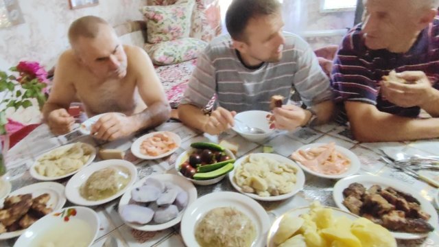 Приехали дети// работа продолжается // к маме на ШИКАРНЫЙ обед 😋//