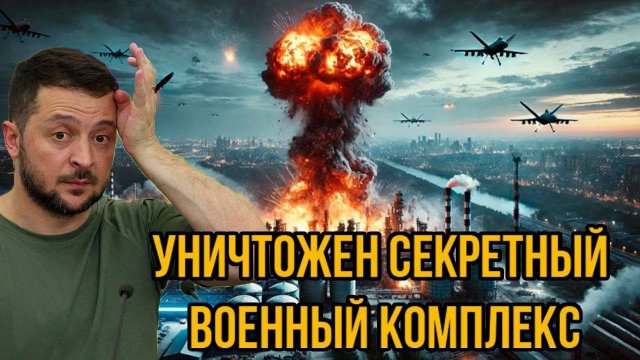 Уничтожен секретный военный комплекс! Наши ракеты изменили курс в последний момент!