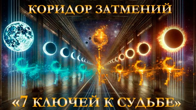 Коридор затмений 7 - 21 сентября 2025 г. 7 КЛЮЧЕЙ К СУДЬБЕ! Что запрещено и что изменит судьбу?