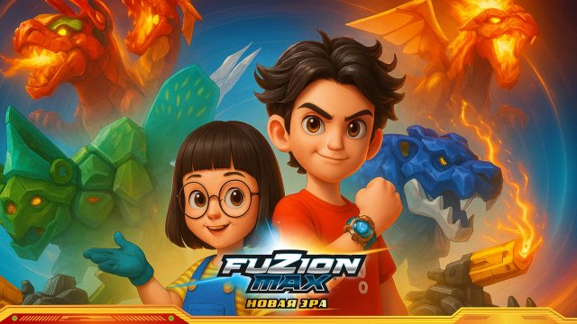 Fuzion Max. Новая Эра (Фьюжн Макс Новая Эра)- Серия 1. Встреча с Драгониксом