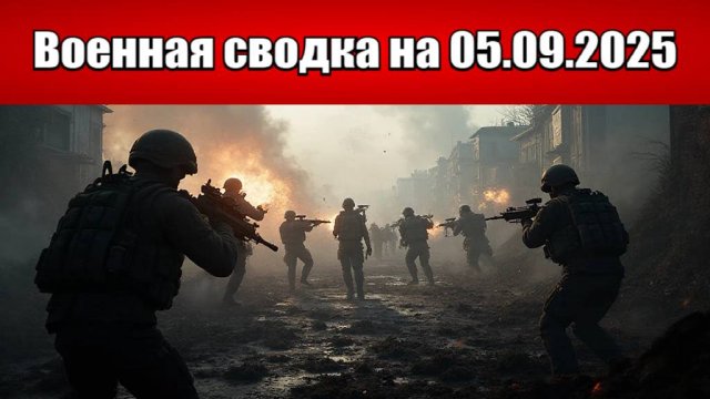 «Битва за Купянск нарастает: ВС РФ берут год под свой контроль!»: Военная сводка на 05.09.2025