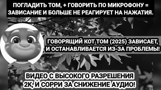 Говорящий кот Том (2025) версия 5.0.1.2011, зависает, после которого, но в полном описании.